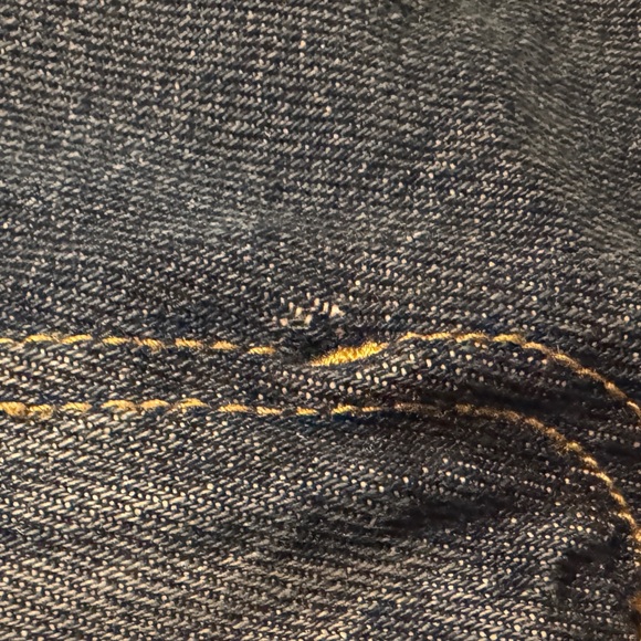 Faded Glory Dark blue Gray Relaxed Carpenter Jeans - w27 L27 - Picture 14 of 15